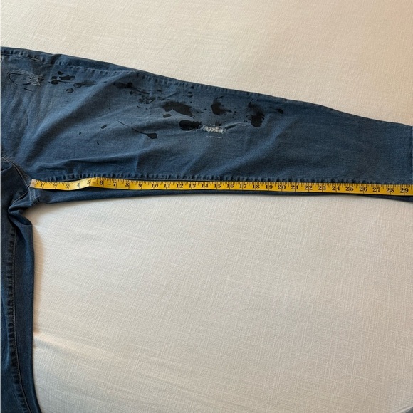 Distressed Boyfriend  Denim Jeans - Picture 5 of 6